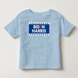Camiseta De Bebé Biden / Harris Stars Frame White Blue