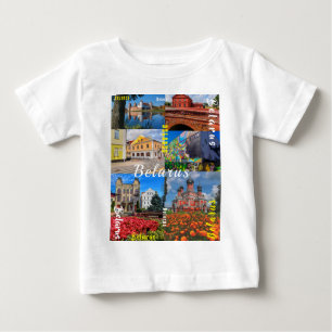 Camiseta De Bebé Bielorrusia Minsk Grodno Pinsk Borisov Arquitectur