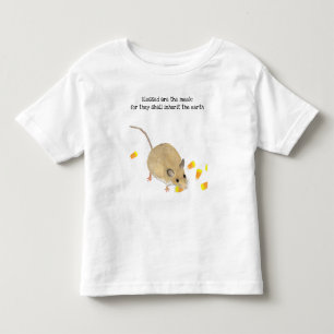 Camiseta De Bebé Bienaventurados los Mansos Camiseta para Bebé Rató