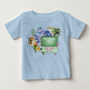 Camiseta De Bebé Bienvenido a este Planeta