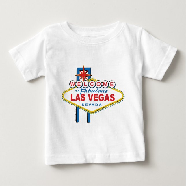 Camiseta De Bebé Bienvenido a Las Vegas (Anverso)