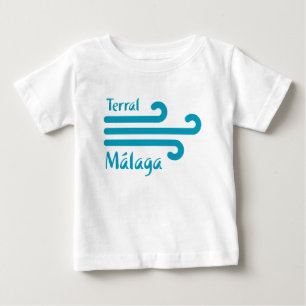 Camiseta De Bebé Bienvenido a Málaga 4: Terral