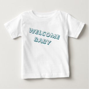 Camiseta De Bebé bienvenido a mi vida bebé