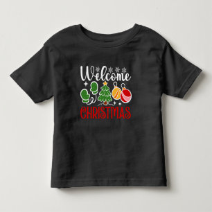Camiseta De Bebé Bienvenido Navidad-63758