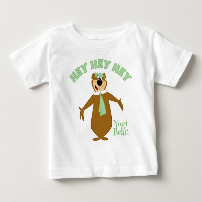 Camiseta De Bebé Bienvenido Yogi Bear (Anverso)