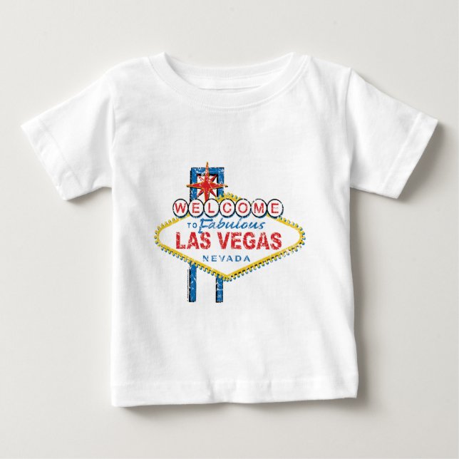 Camiseta De Bebé Bienvenidos a Fabulous Las Vegas (Anverso)