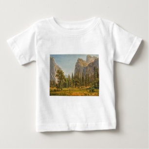 Camiseta De Bebé Bierstadt Bridal Veil cae, Valle Yosemite