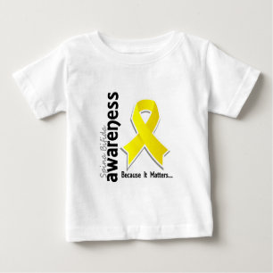 Camiseta De Bebé Bífido espinal de la conciencia 5
