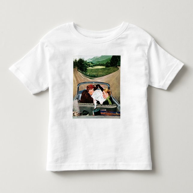 Camiseta De Bebé Bifurcación en el camino (Anverso)