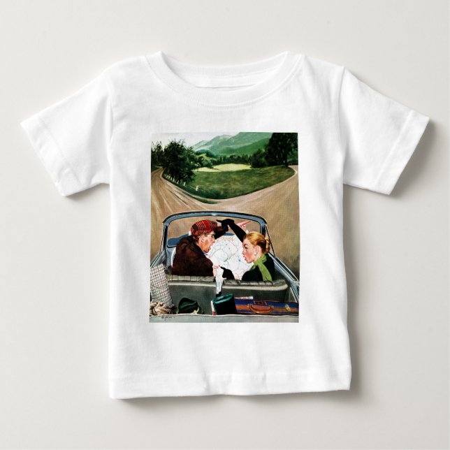 Camiseta De Bebé Bifurcación en el camino (Anverso)