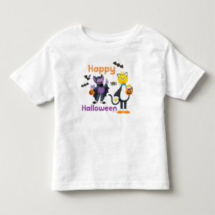 Camiseta De Bebé Big Bird and Count   Feliz Halloween