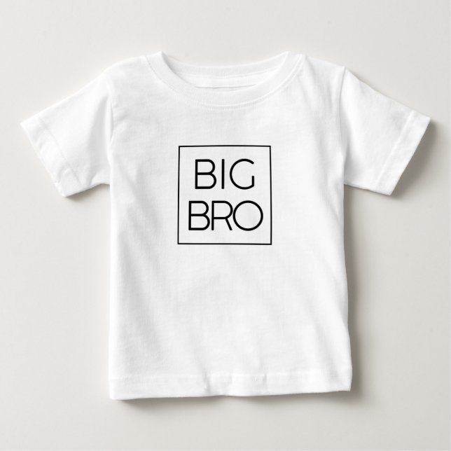 CAMISETA DE BEBÉ BIG BRO (Anverso)
