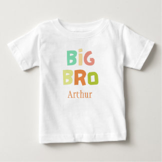 Camiseta De Bebé Big Bro