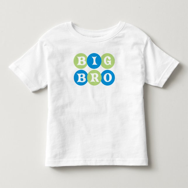 Camiseta De Bebé Big Bro (Anverso)