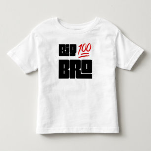 Camiseta De Bebé 💯 Big Bro