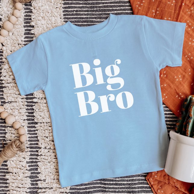 Camiseta De Bebé Big Bro | Familia de hermanos coincidentes (Subido por el creador)