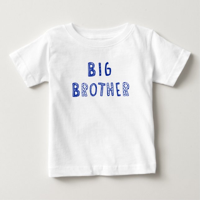Camiseta De Bebé Big brother (Anverso)