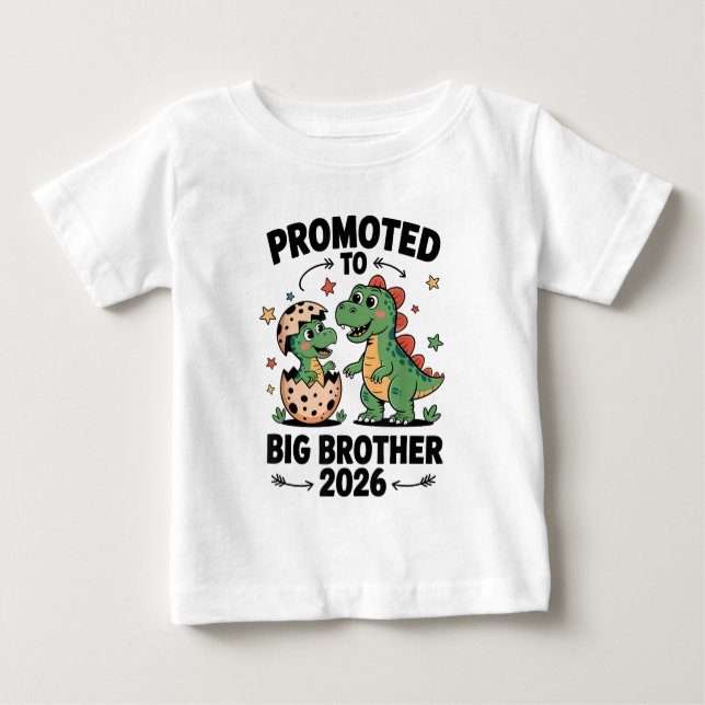Camiseta De Bebé Big Brother 2026 Promoted to Big Brother 2026  (Anverso)