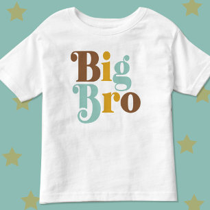 Camiseta De Bebé Big Brother Retro Toddler