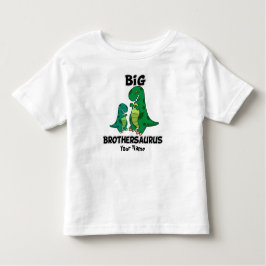 Camiseta De Bebé Big Brothersaurus