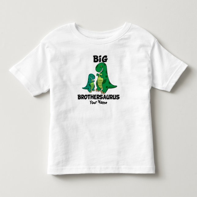 Camiseta De Bebé Big Brothersaurus (Anverso)