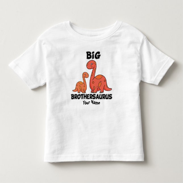 Camiseta De Bebé Big Brothersaurus 2 (Anverso)
