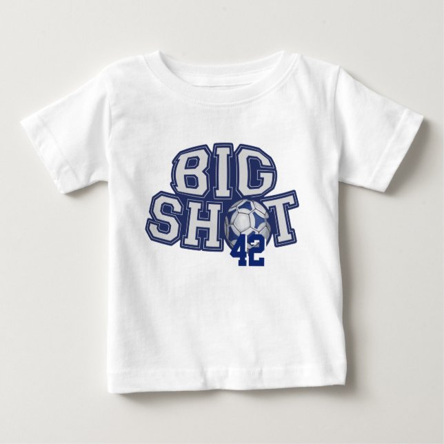Camiseta De Bebé Big Shot Soccerball (Anverso)