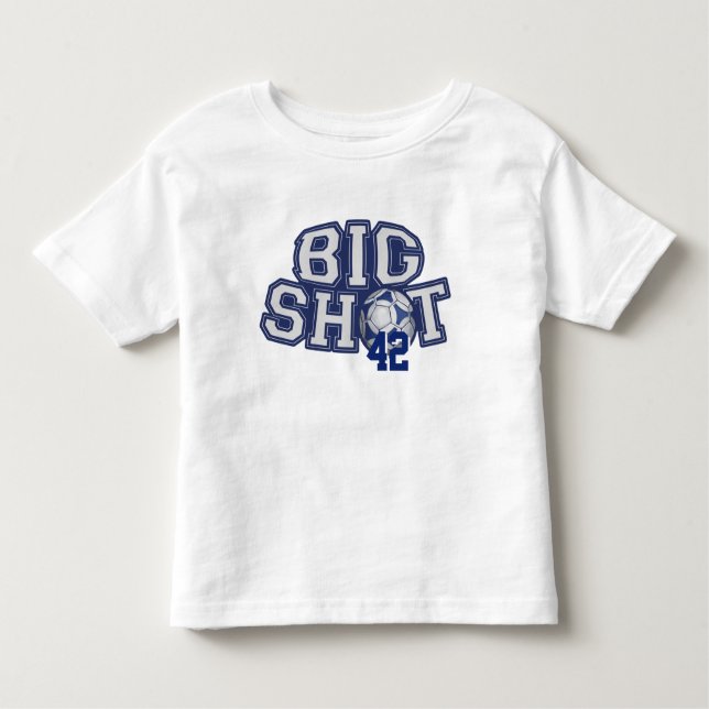 Camiseta De Bebé Big Shot Soccerball (Anverso)