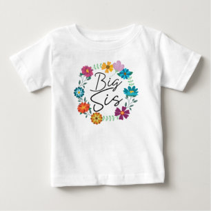CAMISETA DE BEBÉ BIG SIS