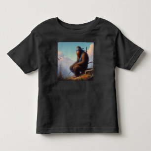 Camiseta De Bebé Bigfoot Ninja