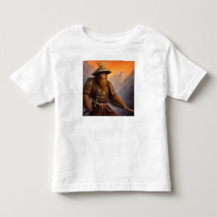 Camiseta De Bebé Bigfoot Samurai