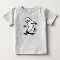 Bigfoot Sasquatch Animal Salvaje Patinando