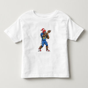 Camiseta De Bebé Bigfoot Sasquatch Fútbol Navidad 2026 Fiesta