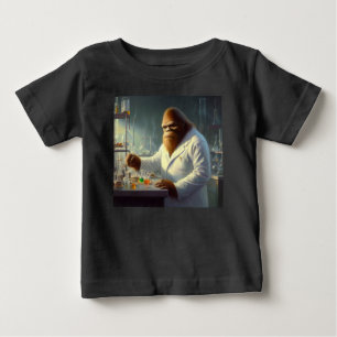 Camiseta De Bebé Bigfoot Scientist