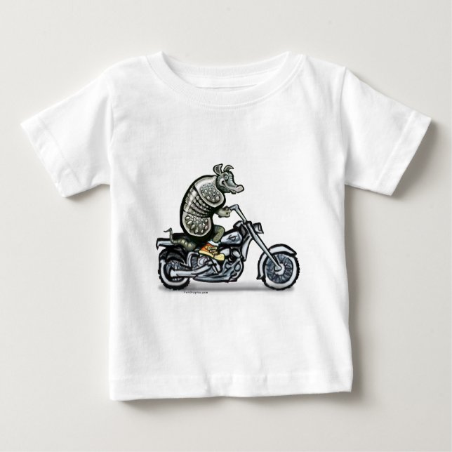 Camiseta De Bebé Biker Club Dillo (Anverso)