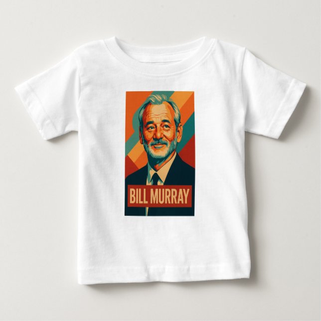 Camiseta De Bebé bill murray (Anverso)