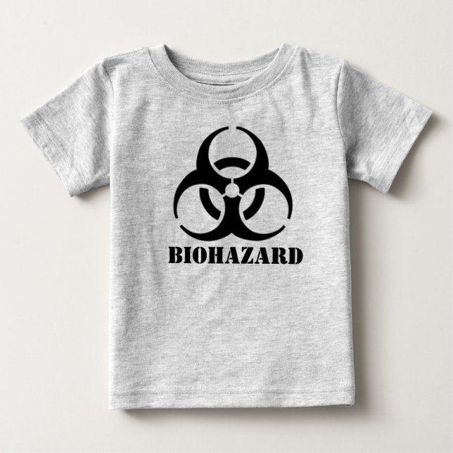 Camiseta De Bebé Bioriesgo (Anverso)