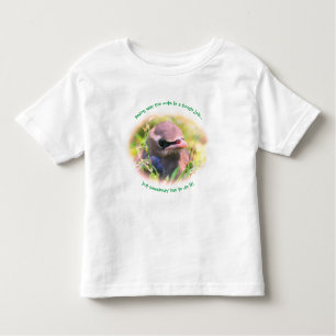 Camiseta De Bebé Bird demasiado graciosa