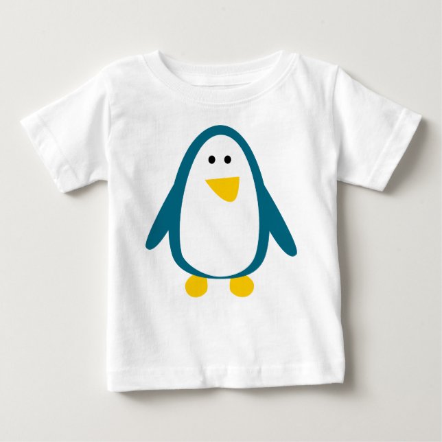Camiseta De Bebé Bird, Penguin, Animal (Anverso)