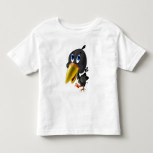 Camiseta De Bebé Bird with Heart Gift Toddler T-shirt Gift
