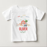 Camiseta De Bebé Birday Farm barnyard animales lindos, Toddler,<br><div class="desc">Animales de granja Cumpleaños Unisex Red Barnyard T-Shirt Watercolor Cute Red Barnyard Farm Animal Cualquier Edad Fiesta de Cumpleaños Cara de Camisa de Chica de Niños ¡Quiénes son los cumpleaños! ¡¡¡¡¡¡¡¡¡¡¡¡¡¡¡¡¡¡¡¡¡¡¡¡¡¡¡¡¡!!!! Celebra el cumpleaños de tu pequeña con este magnífico bar acuarela clásico junto con el adorable animal fiesta Friends Birthday...</div>