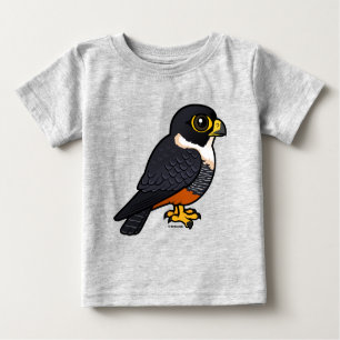 Camiseta De Bebé Birdorable Bat Falcon Cute Personalizado Raptor