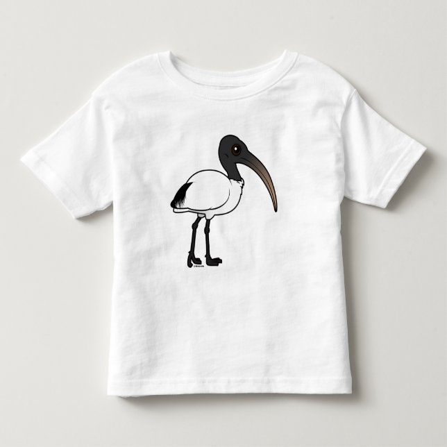 Camiseta De Bebé Birdorable Ibis sagrado (Anverso)
