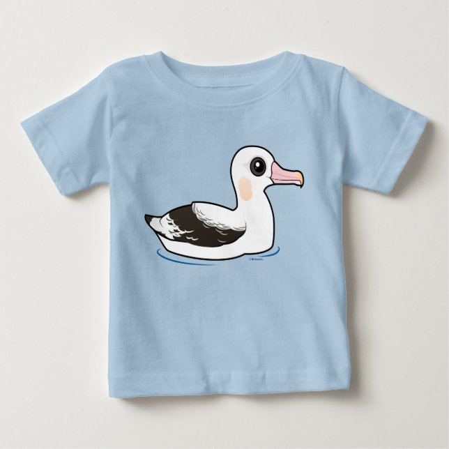 Camiseta De Bebé Birdorable Wandering Albatross (Anverso)