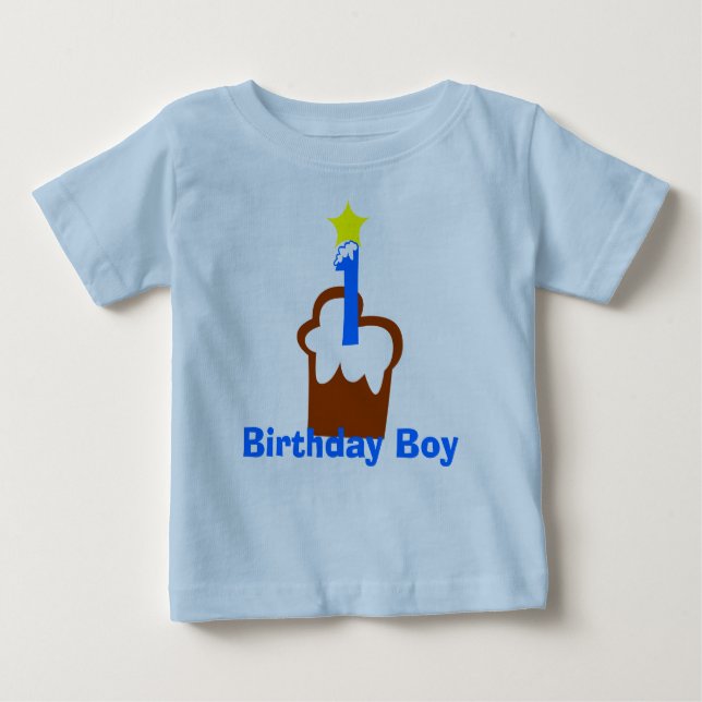 Camiseta De Bebé Birthday Boy T-Shirt (Anverso)