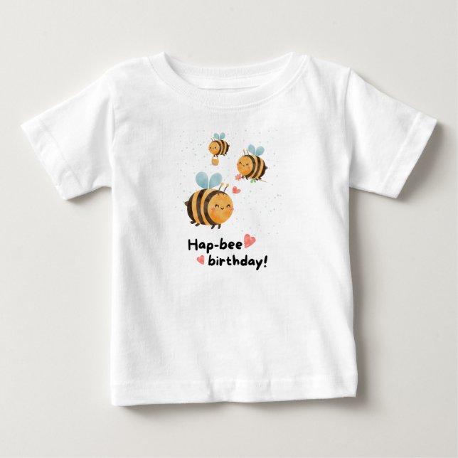 Camiseta De Bebé Birthday kids (Anverso)