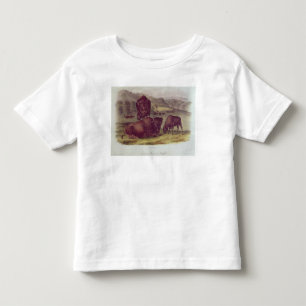 Camiseta De Bebé Bisonte americano o búfalo