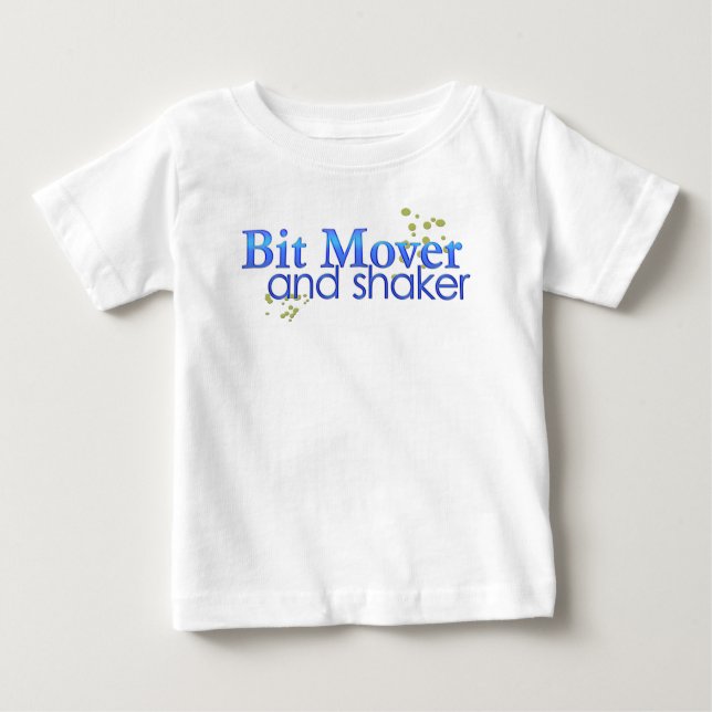 Camiseta De Bebé Bit Mover y Shaker (Anverso)