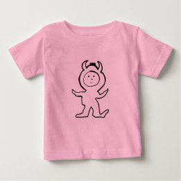 Camiseta De Bebé Bitty Bull Jammies Kid