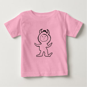 Camiseta De Bebé Bitty Bull Jammies Kid